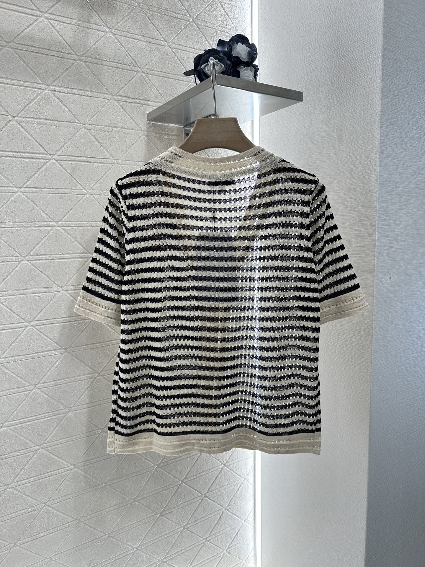 ♥2025 new product Knitted short-sleeved cardigan