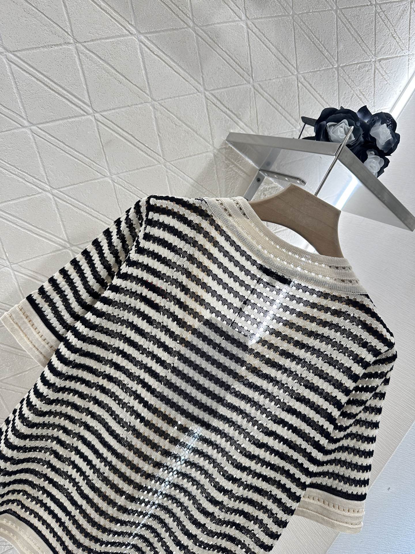 ♥2025 new product Knitted short-sleeved cardigan