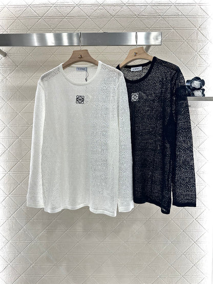 ♥2025 new product Hollow knitted long sleeves