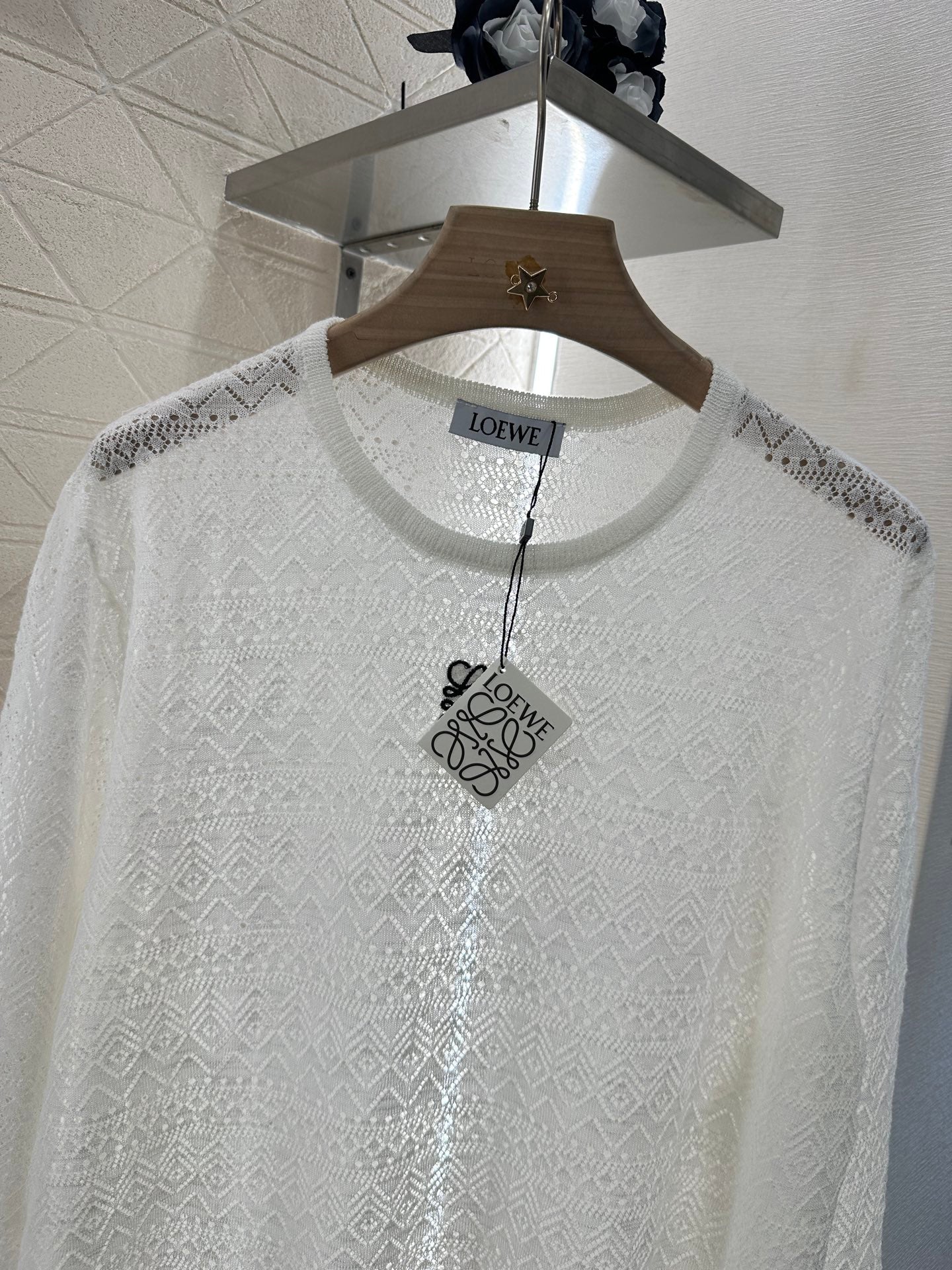 ♥2025 new product Hollow knitted long sleeves
