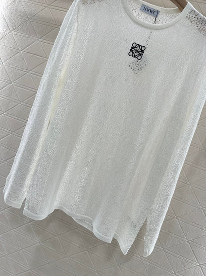 ♥2025 new product Hollow knitted long sleeves