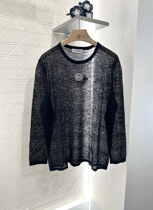 ♥2025 new product Hollow knitted long sleeves