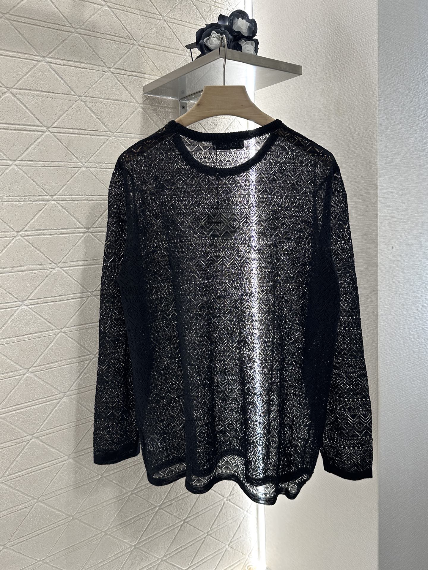 ♥2025 new product Hollow knitted long sleeves