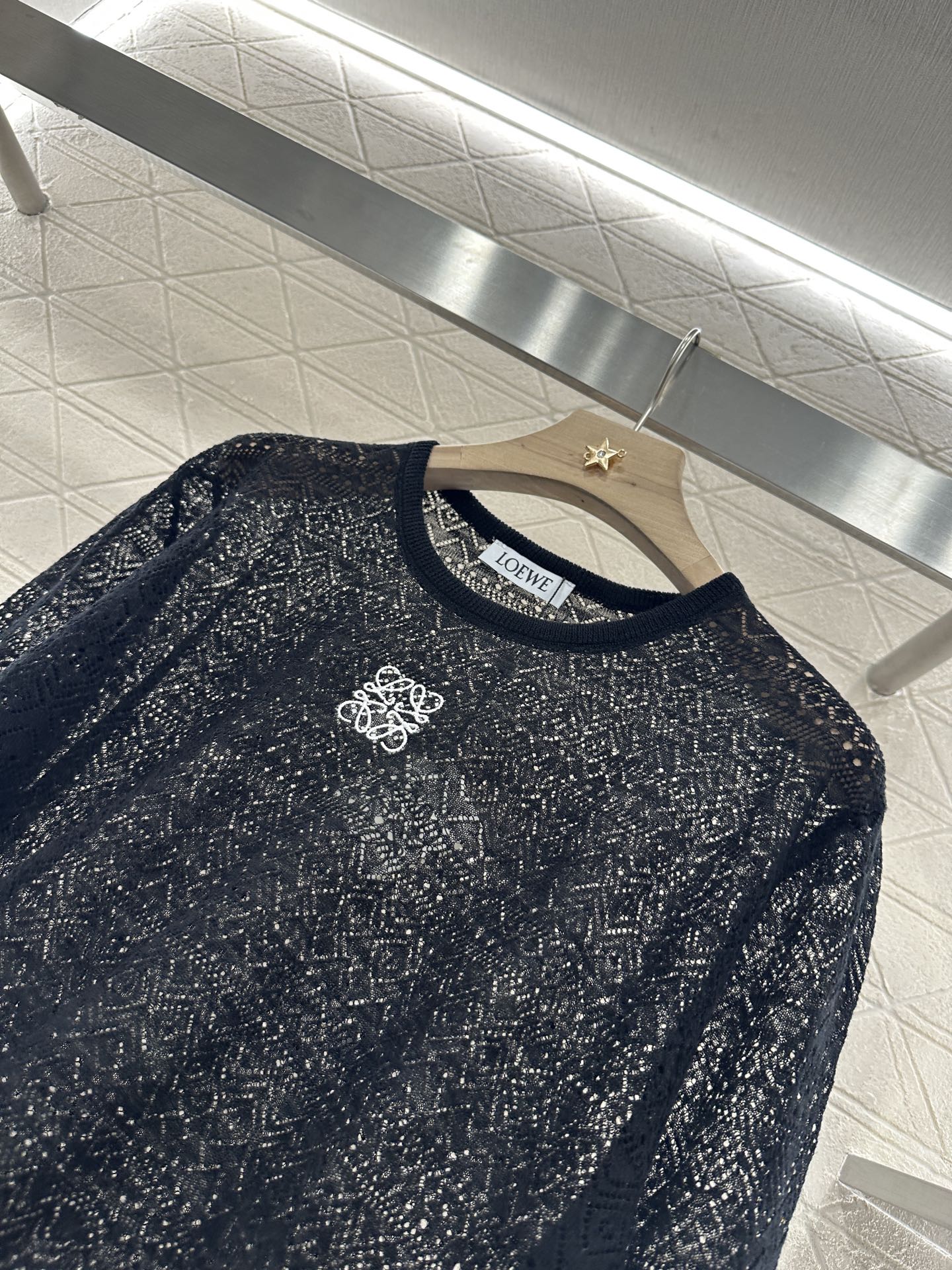 ♥2025 new product Hollow knitted long sleeves