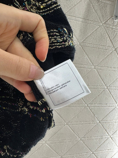 ♥2025 new product Embroidered knitted short sleeves