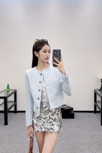 ♥2025 new product Round neck jacket