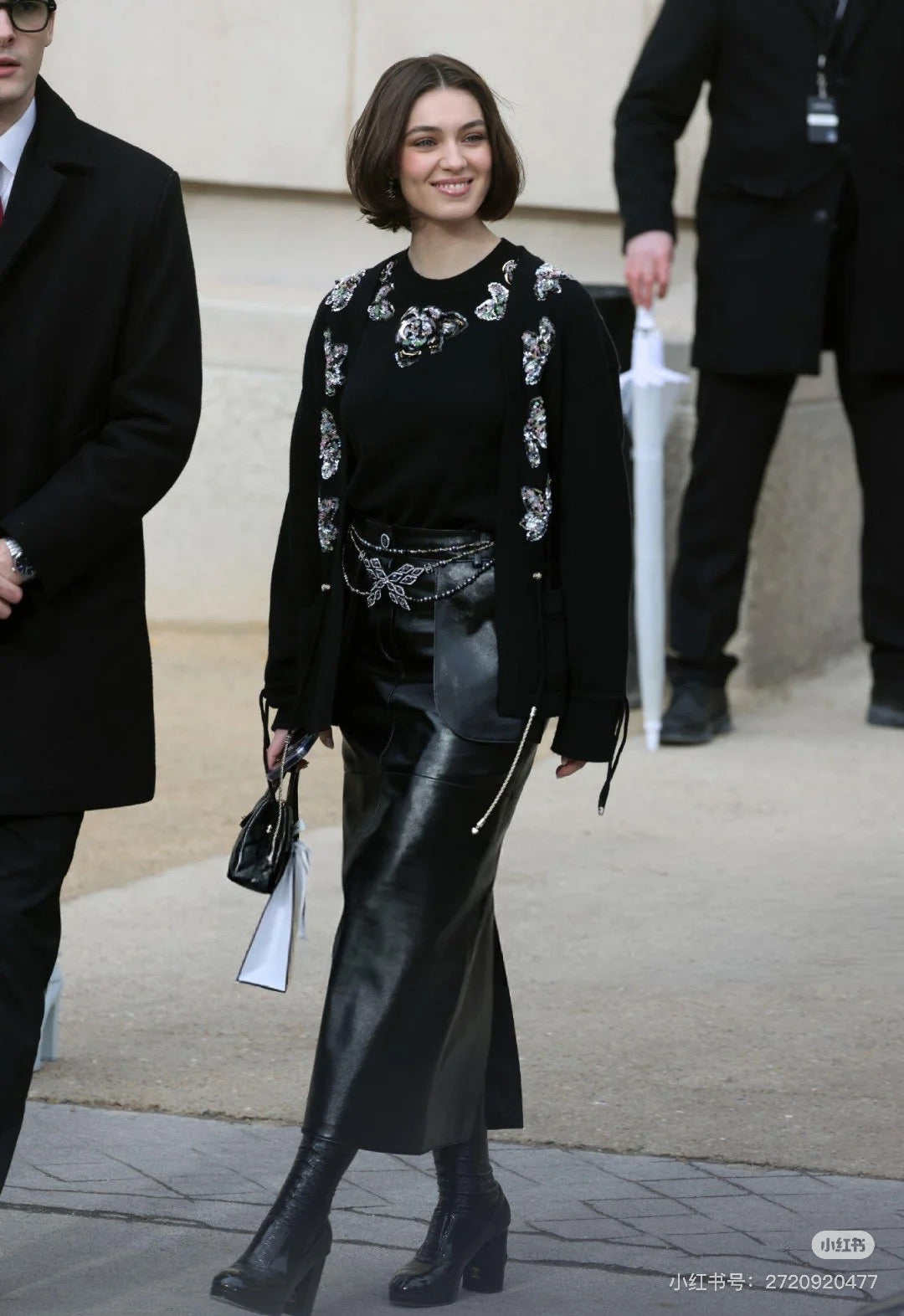 ♥2025 new product Beaded knitted cardigan