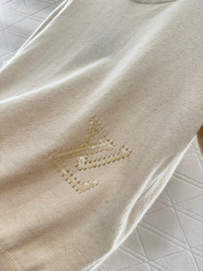 ♥2025 new products Embroidered knitted short sleeves