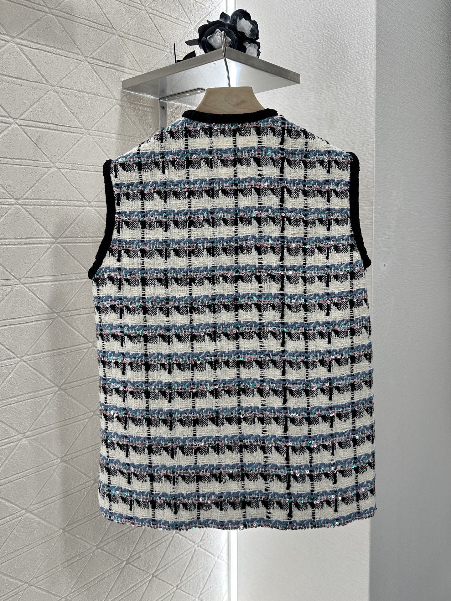♥2025 new product Sequined vest