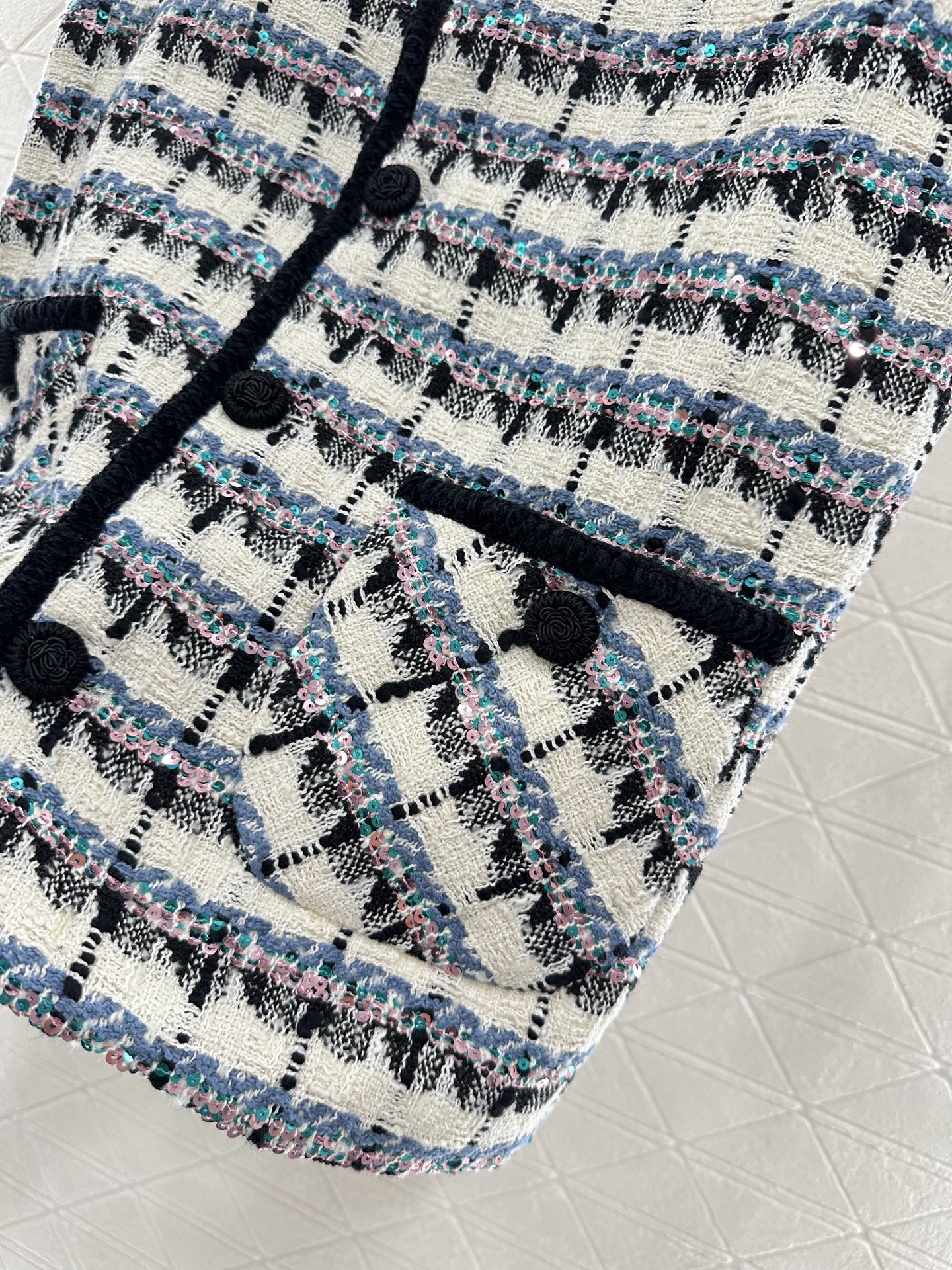 ♥2025 new product Sequined vest