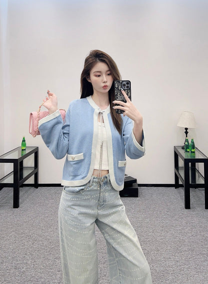 2025 new products Knitted cardigan