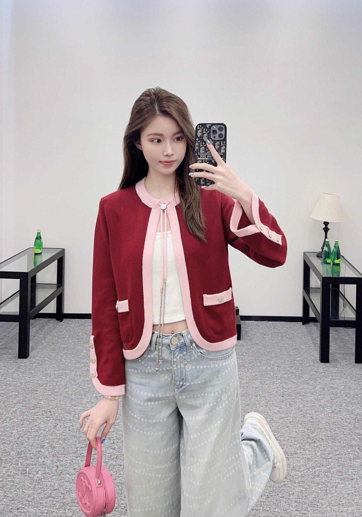 2025 new products Knitted cardigan