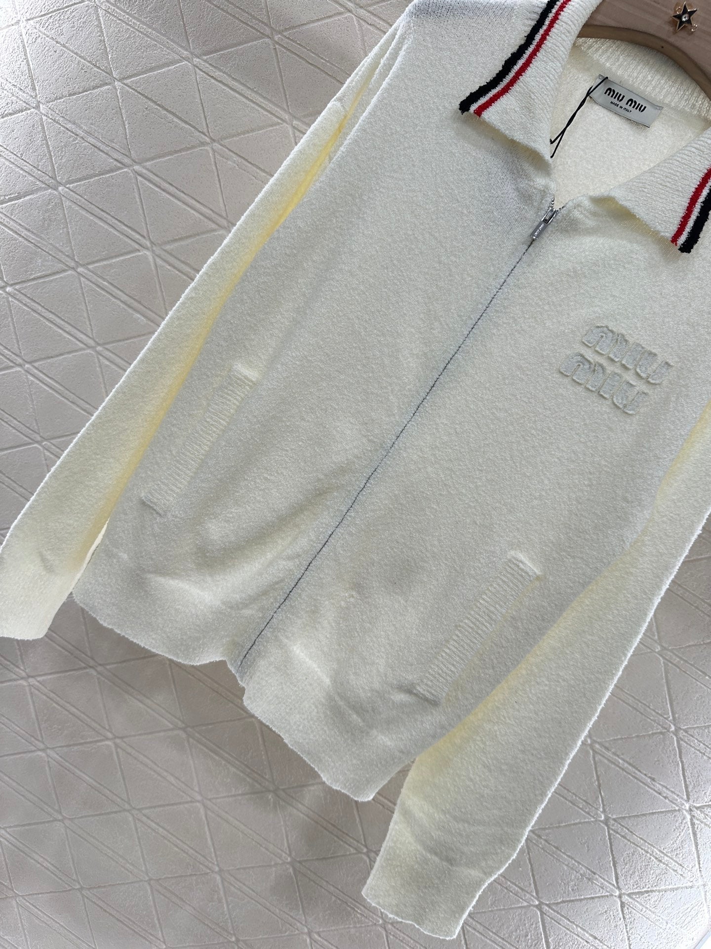 2025 new product Zipper knitted cardigan