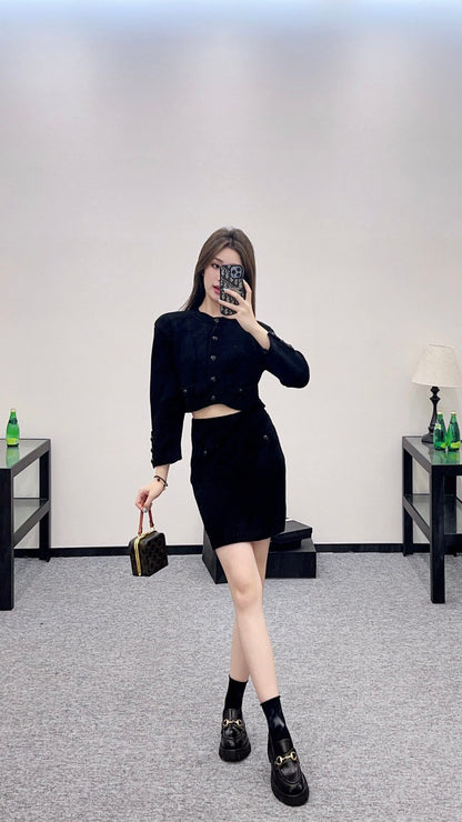 2025 new products Cardigan and skirt set