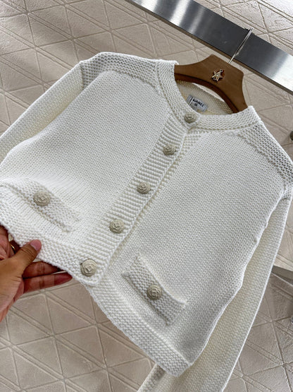 2025 new products Cardigan and skirt set