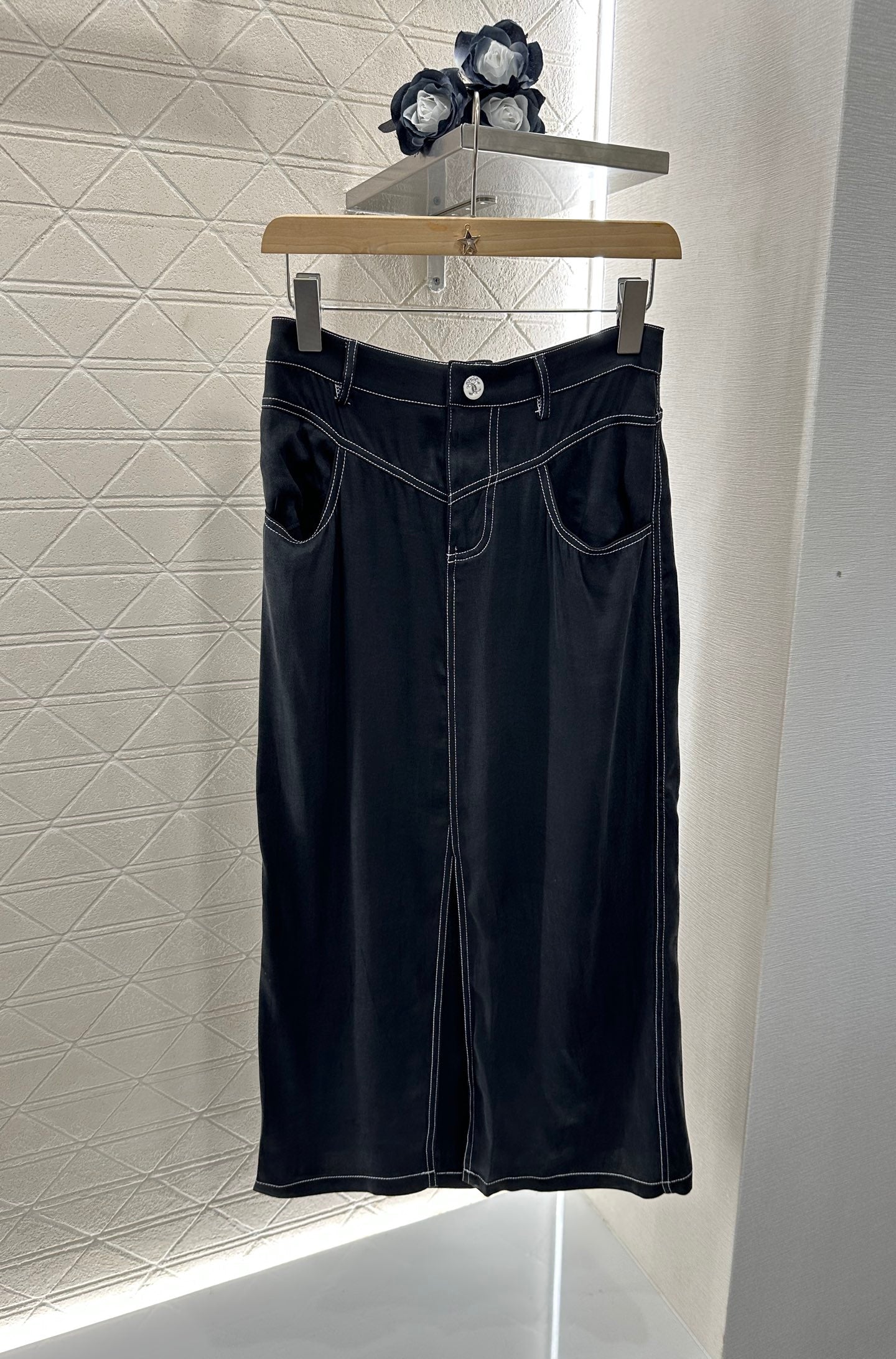 2025 new product Vest slit long skirt suit