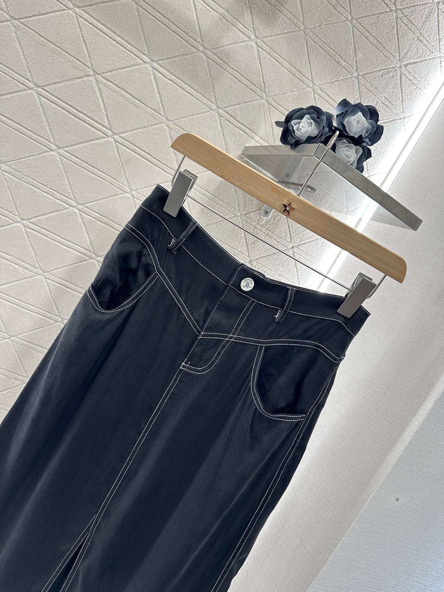 2025 new product Vest slit long skirt suit