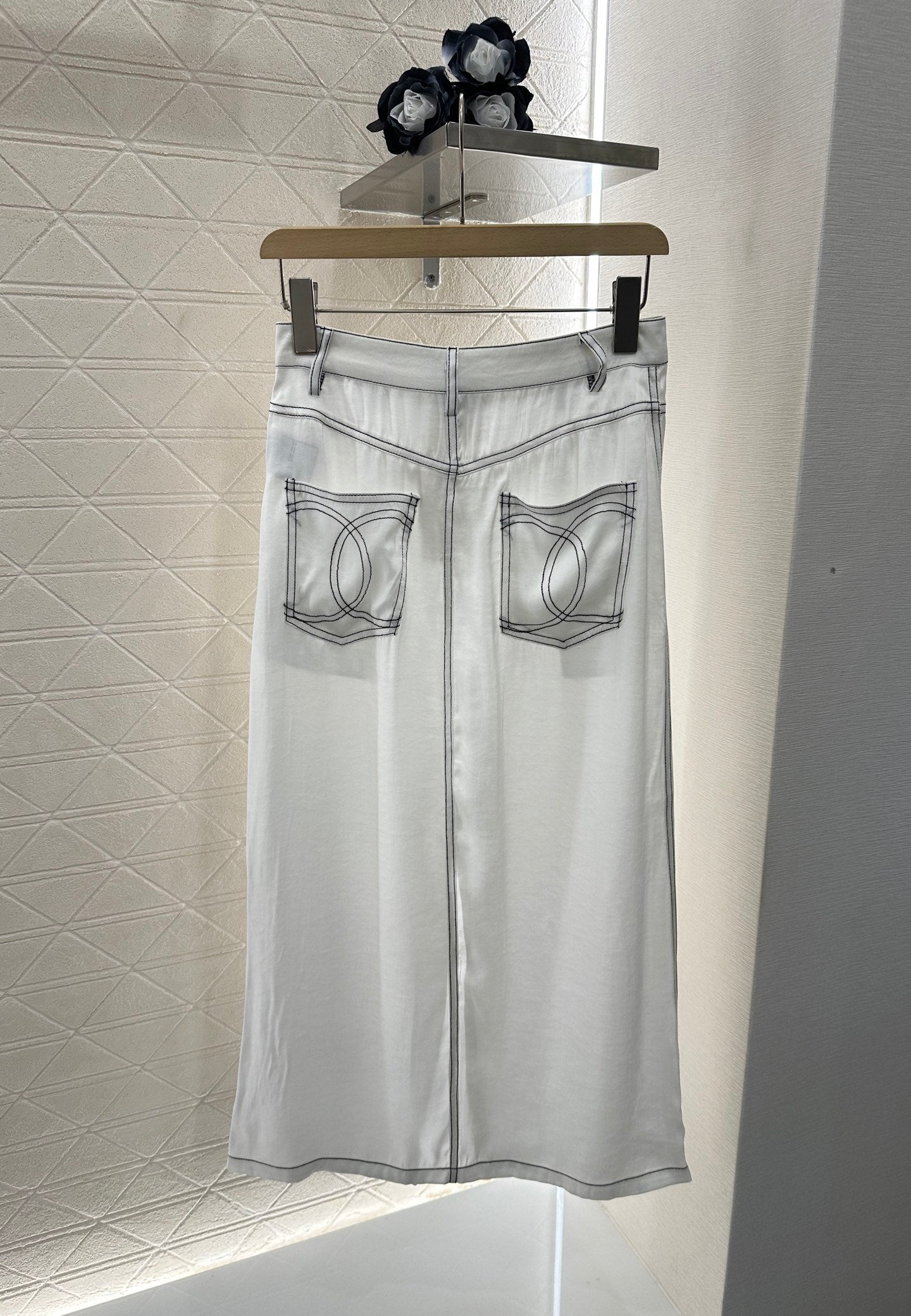 2025 new product Vest slit long skirt suit