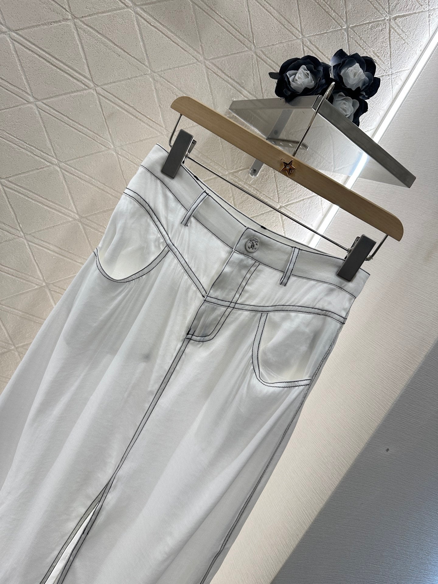 2025 new product Vest slit long skirt suit