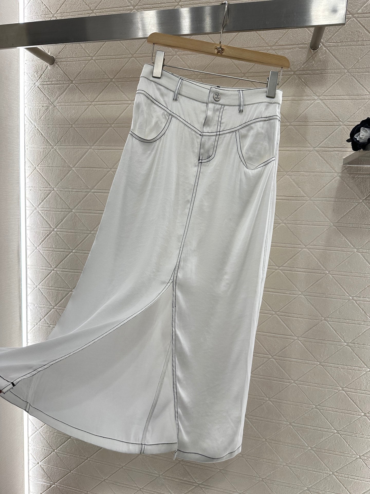 2025 new product Vest slit long skirt suit