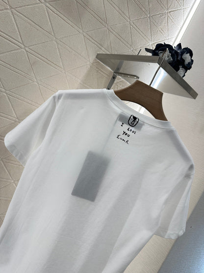 2025 new product Printed slim fit letters 𝑇𝑒𝑒