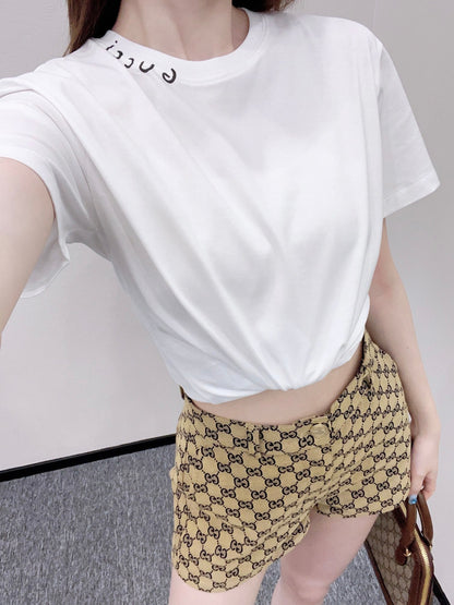 2025 new product Printed slim fit letters 𝑇𝑒𝑒