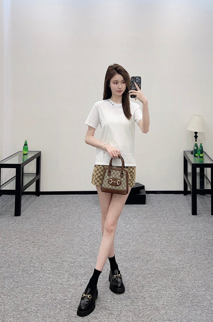 2025 new product Printed slim fit letters 𝑇𝑒𝑒