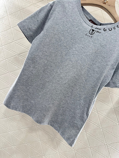 2025 new products Printed slim fit letters 𝑇𝑒𝑒