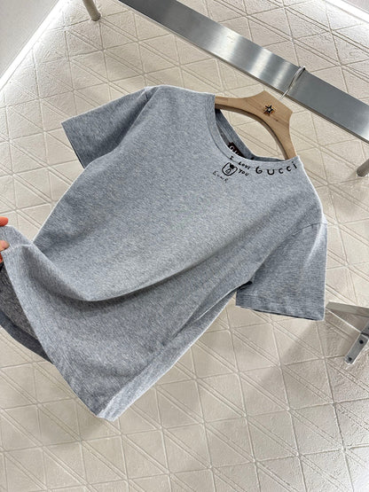 2025 new products Printed slim fit letters 𝑇𝑒𝑒