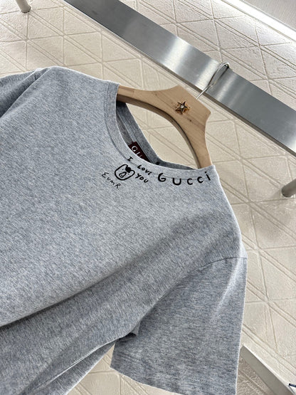 2025 new products Printed slim fit letters 𝑇𝑒𝑒