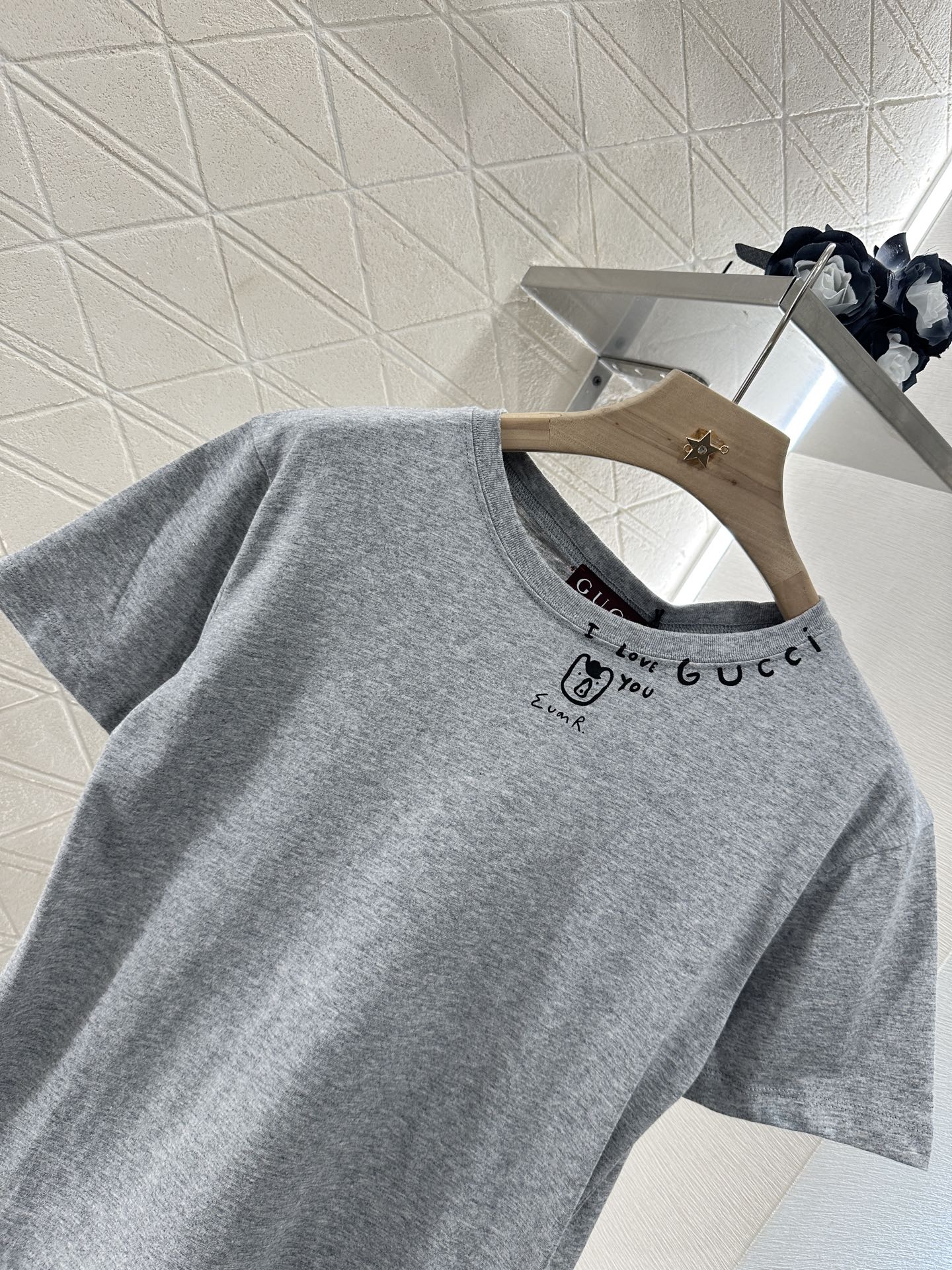 2025 new products Printed slim fit letters 𝑇𝑒𝑒