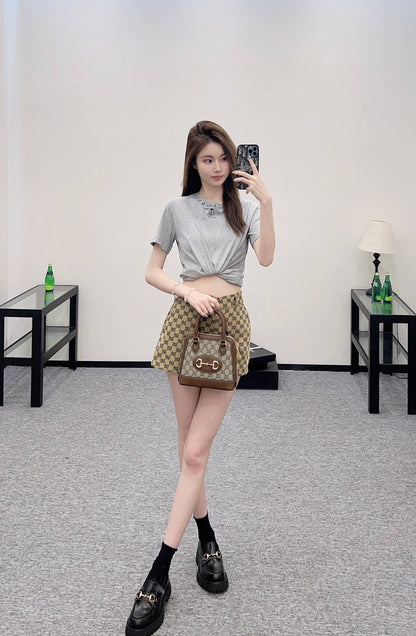 2025 new products Printed slim fit letters 𝑇𝑒𝑒