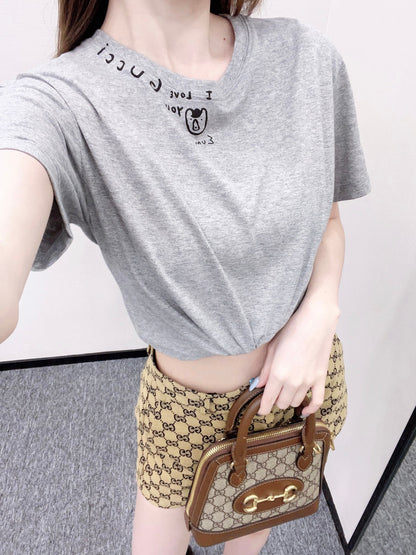 2025 new products Printed slim fit letters 𝑇𝑒𝑒