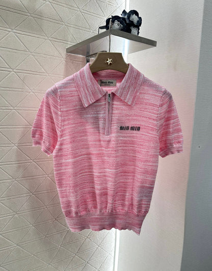 2025 new products Knitted short sleeves