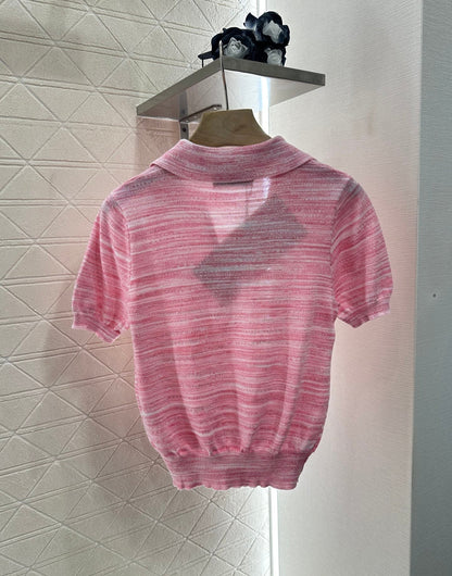 2025 new products Knitted short sleeves