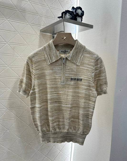 2025 new products Knitted short sleeves