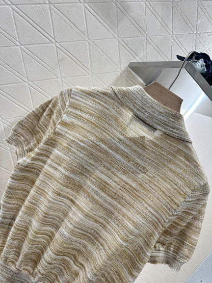 2025 new products Knitted short sleeves