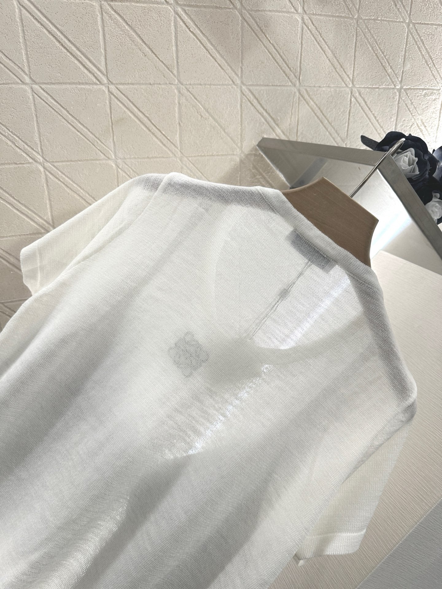 2025 new product Printed knitted top