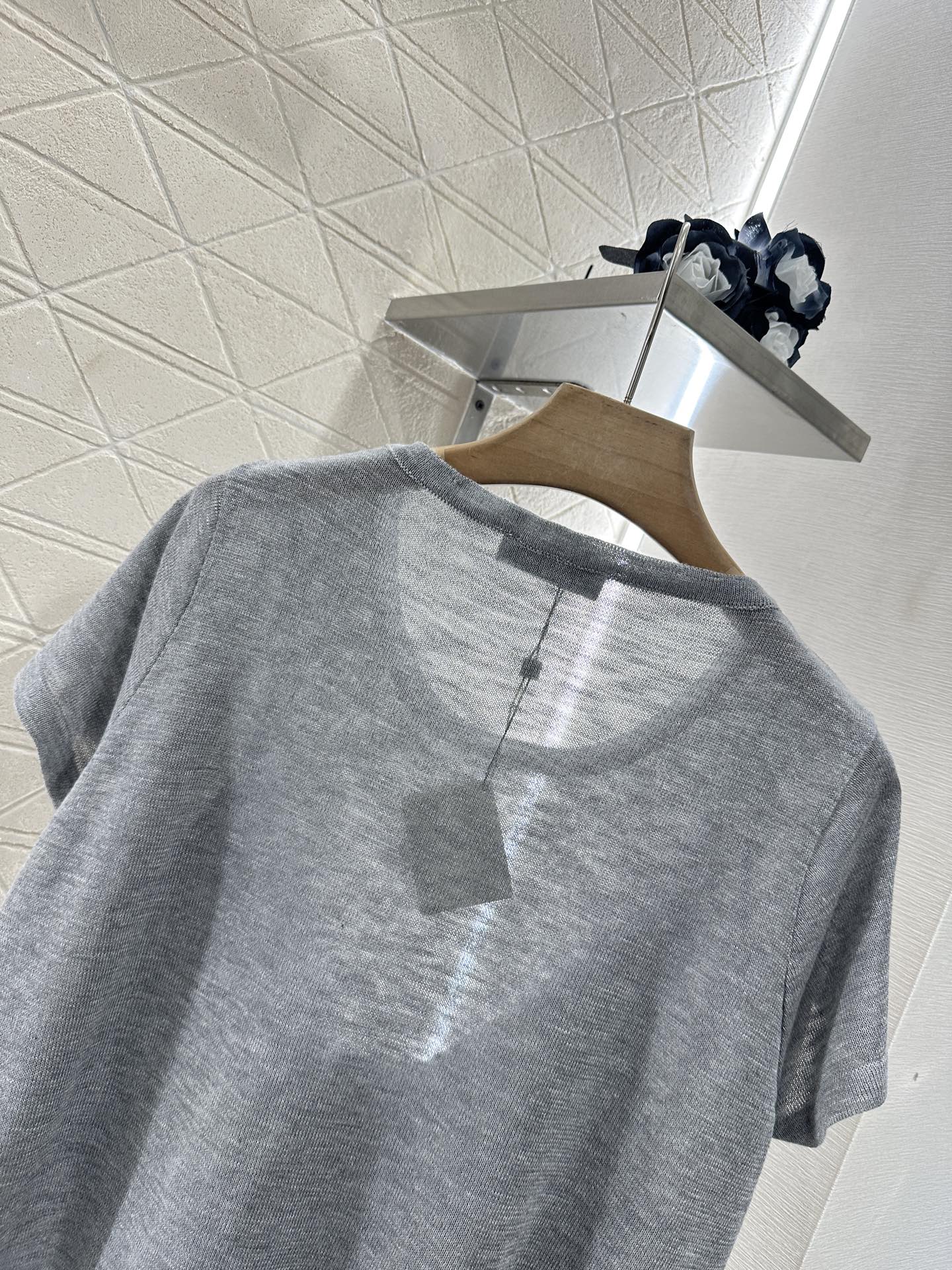 2025 new product Printed knitted top