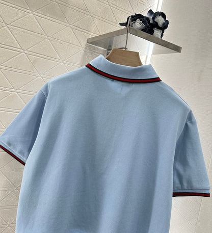 2025 new product Short 𝑝𝑜𝑙𝑜 top