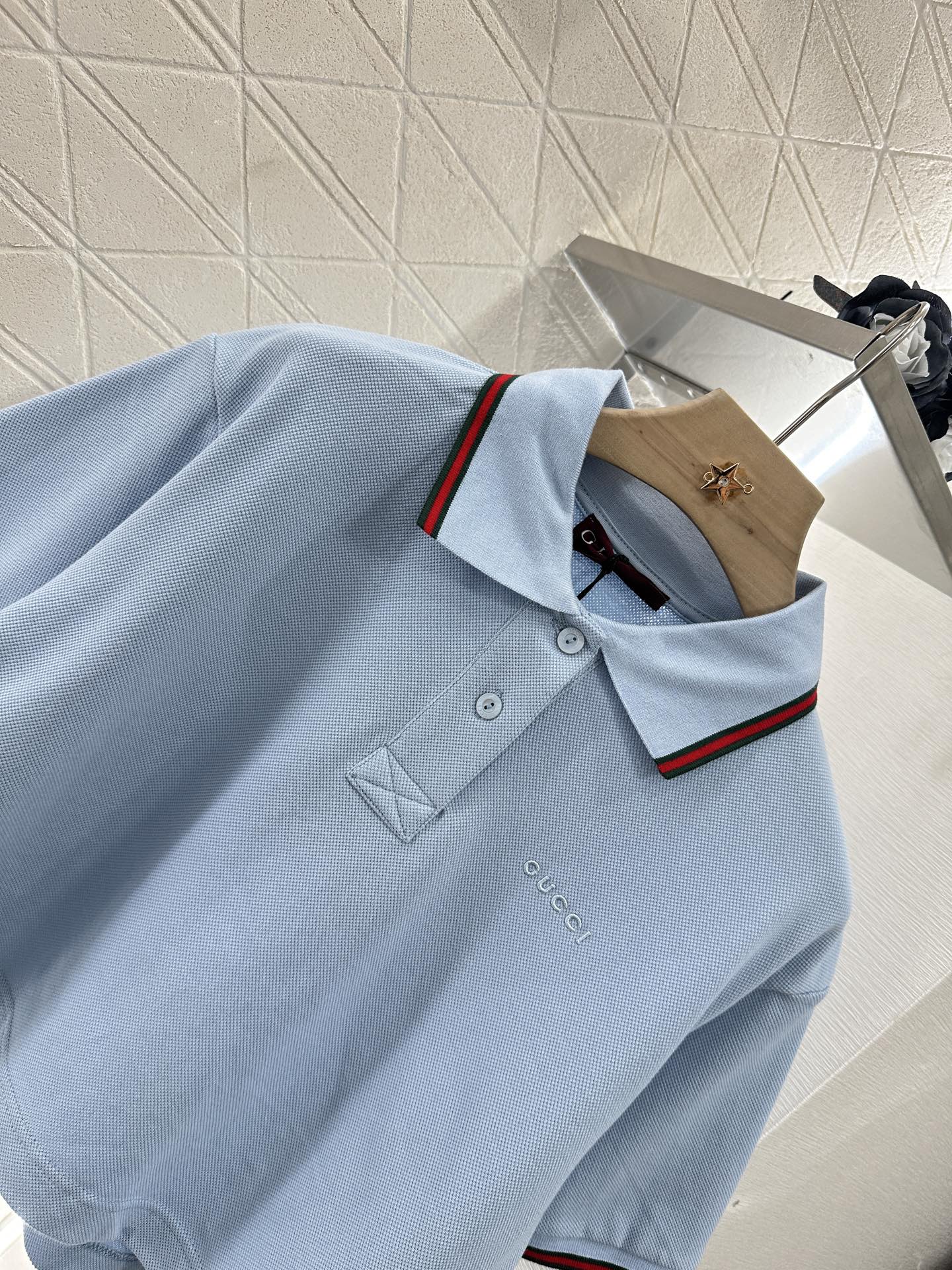 2025 new product Short 𝑝𝑜𝑙𝑜 top