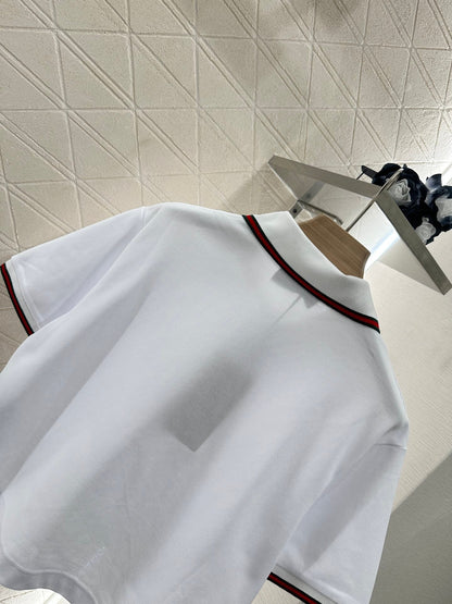 2025 new product Short 𝑝𝑜𝑙𝑜 top