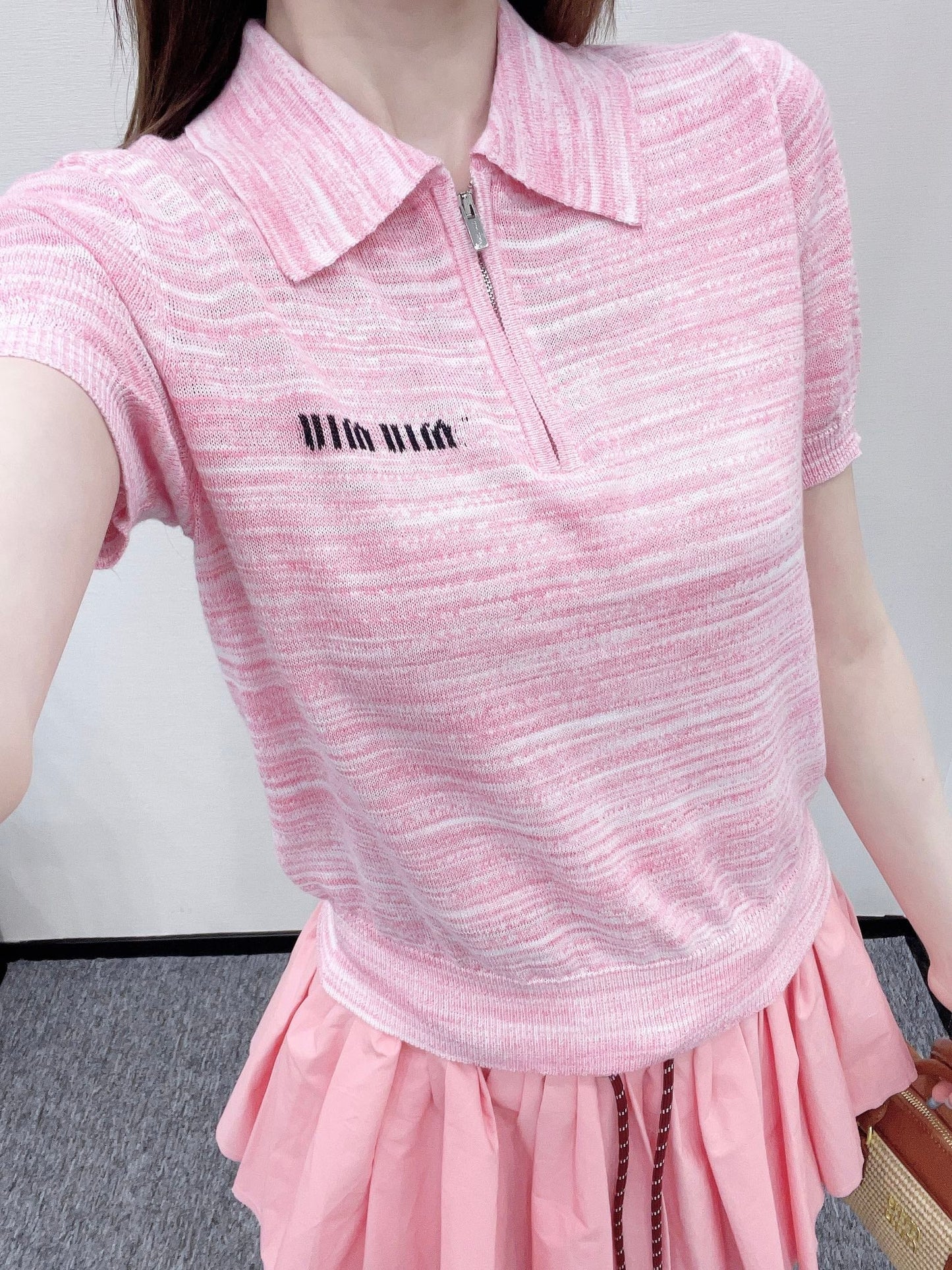 2025 new products Knitted short sleeves