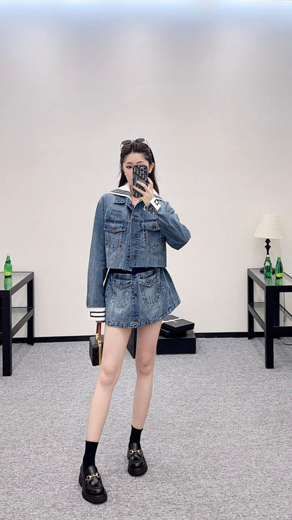 2025 new products Jacket and skirt set