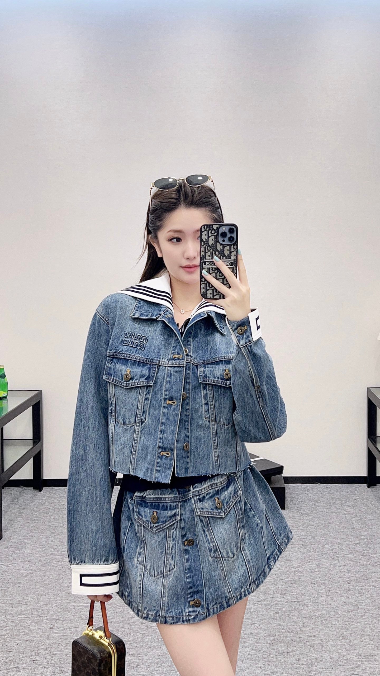 2025 new products Jacket and skirt set