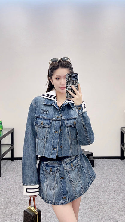 2025 new products Jacket and skirt set