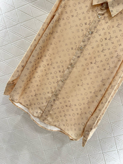 2025 new products Shirt and skirt suit