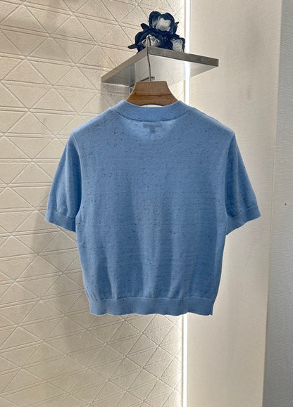 2025 new products Knitted short sleeves