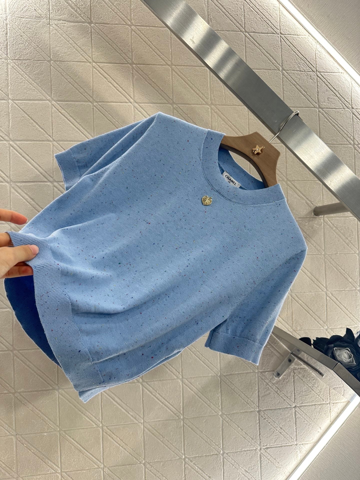 2025 new products Knitted short sleeves