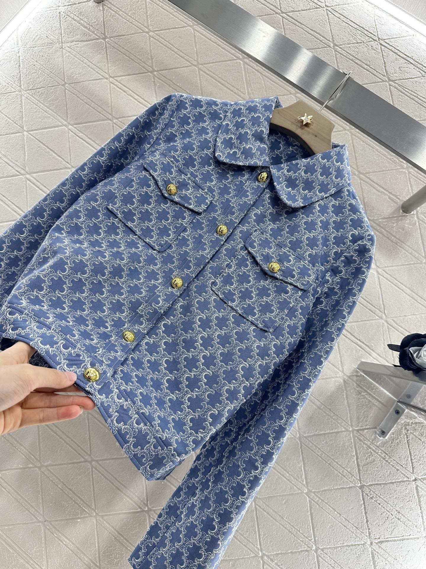 2025 new products Embroidered jacket